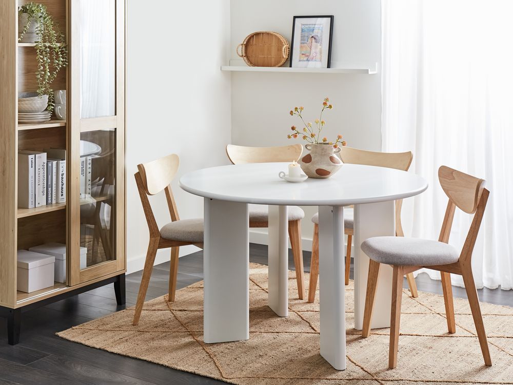 Esstisch COSMO Weiß 120 cm 120 cm