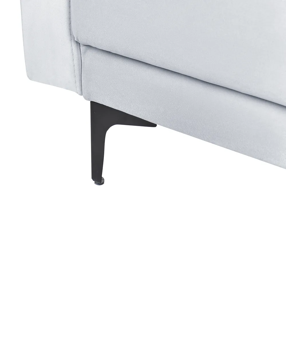 Sessel ABERDEEN Samtstoff Hellgrau_984152