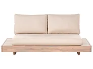 Gartensofa 2-Sitzer MARETTIMO zertifiziertes Akazienholz Beige_1154054