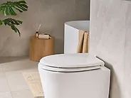 WC-Sitz FAGNANO Soft-Close-Funktion 2 in 1 Duroplast Weiß_1175353