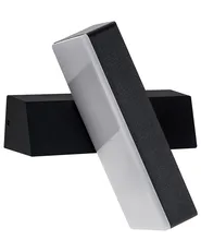 LED Außenwandleuchte 2er Set TEILAN Schwarz_1105535