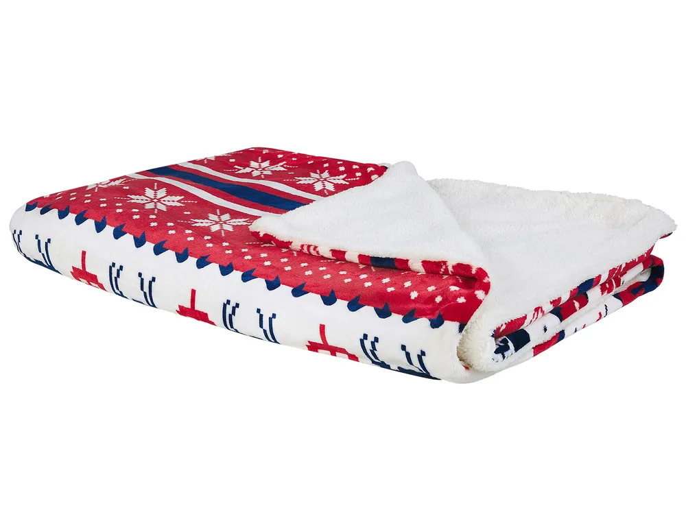 Kuscheldecke REKA 150 x 200 cm Rot