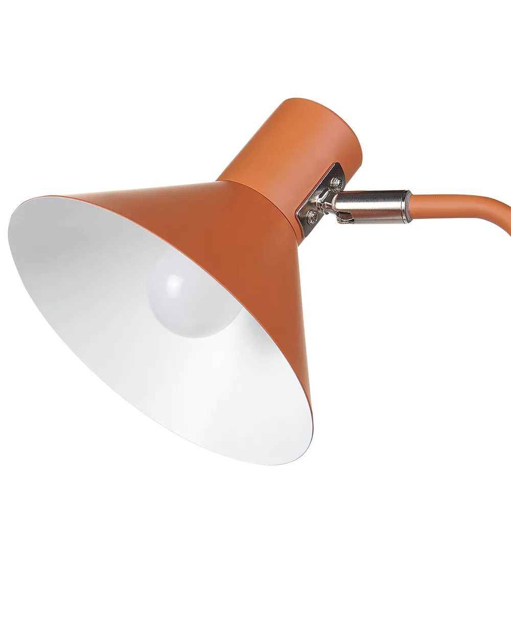Schreibtischlampe RIMAVA verstellbar Metall Orange_851207