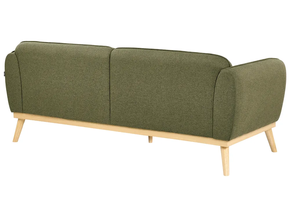 Sofa 3 Seater LJUNG Fabric Olive Green_1076557