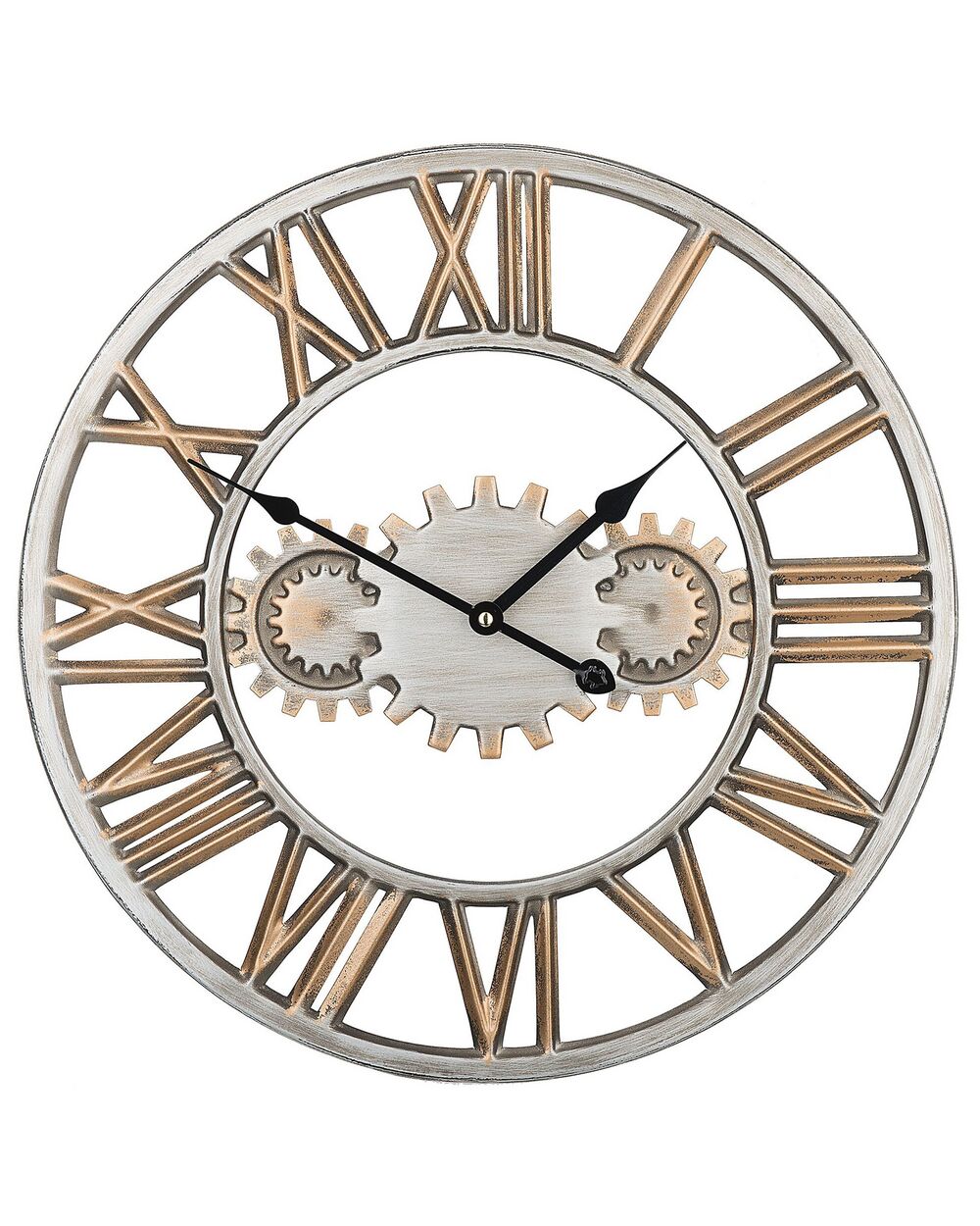 Wall Clock SEON 46 cm Metal Silver