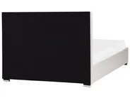 Ottoman Bed ROUEN Fabric Light Beige 140 x 200 cm (EU Double)_996726