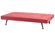Schlafsofa 3-Sitzer HASLE Stoff Rot_952023