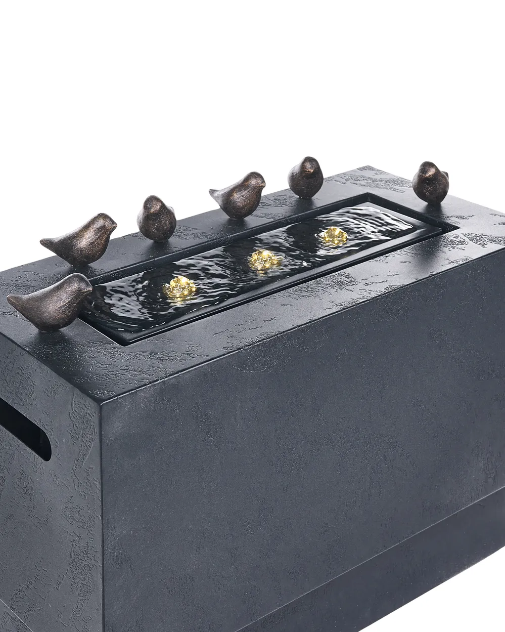 Garden Water Feature FERRERA Black_1064086