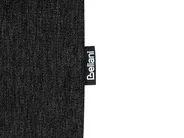 Sofa 3 Seater KILDAL Fabric Black_1058611