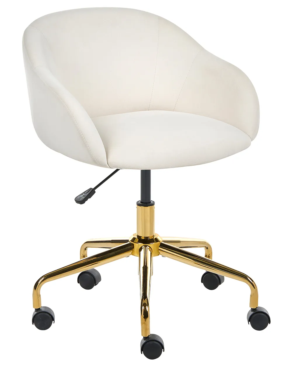 Desk Chair KENMORE Velvet Off-White_1142968