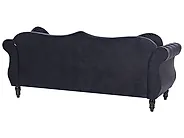 Sofa 3 Seater SKIEN Velvet Black_1170587