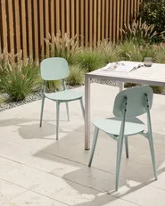Gartenstuhl 2er Set KATTAVIA Mintgrün_1020369