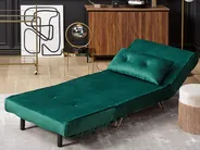 Sofa Set 3-Sitzer VESTFOLD Samtstoff Dunkelgrün_808884