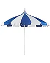 Marktschirm 245 cm MINOA Weiß / Blau