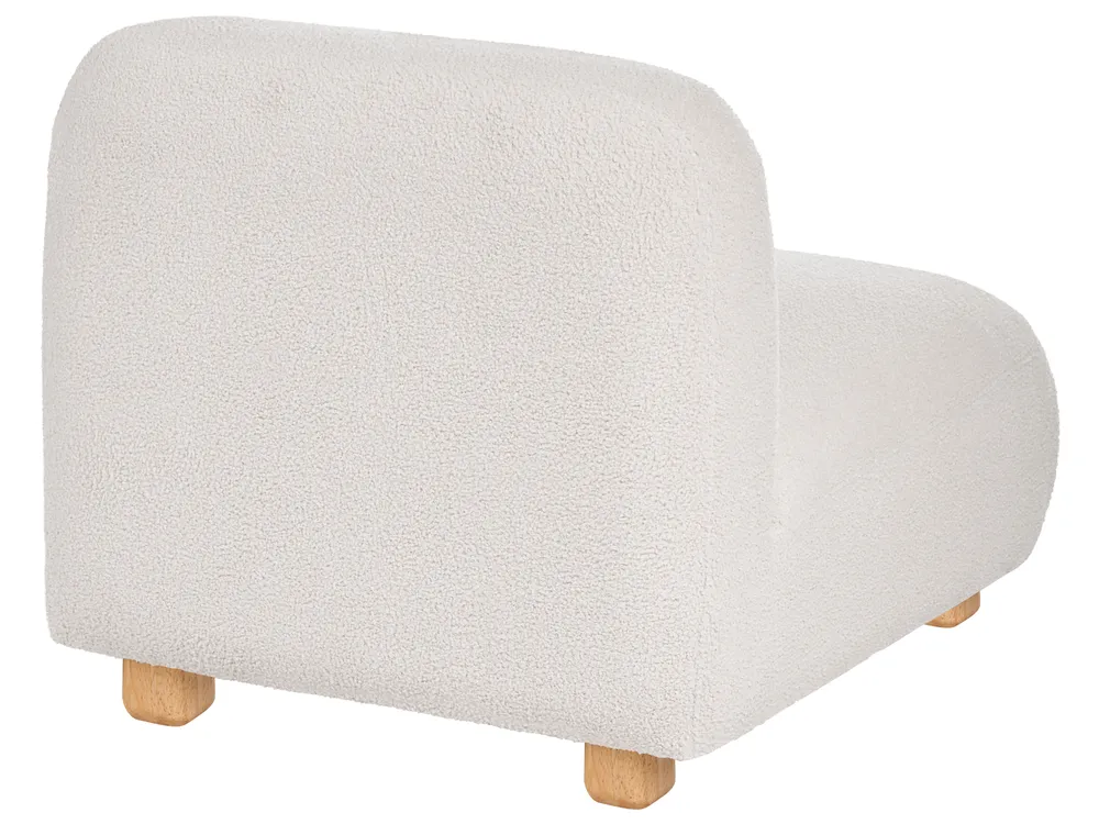 Modular Sofa 3 Seater AMLI with Ottoman Boucle Off-White_1070135