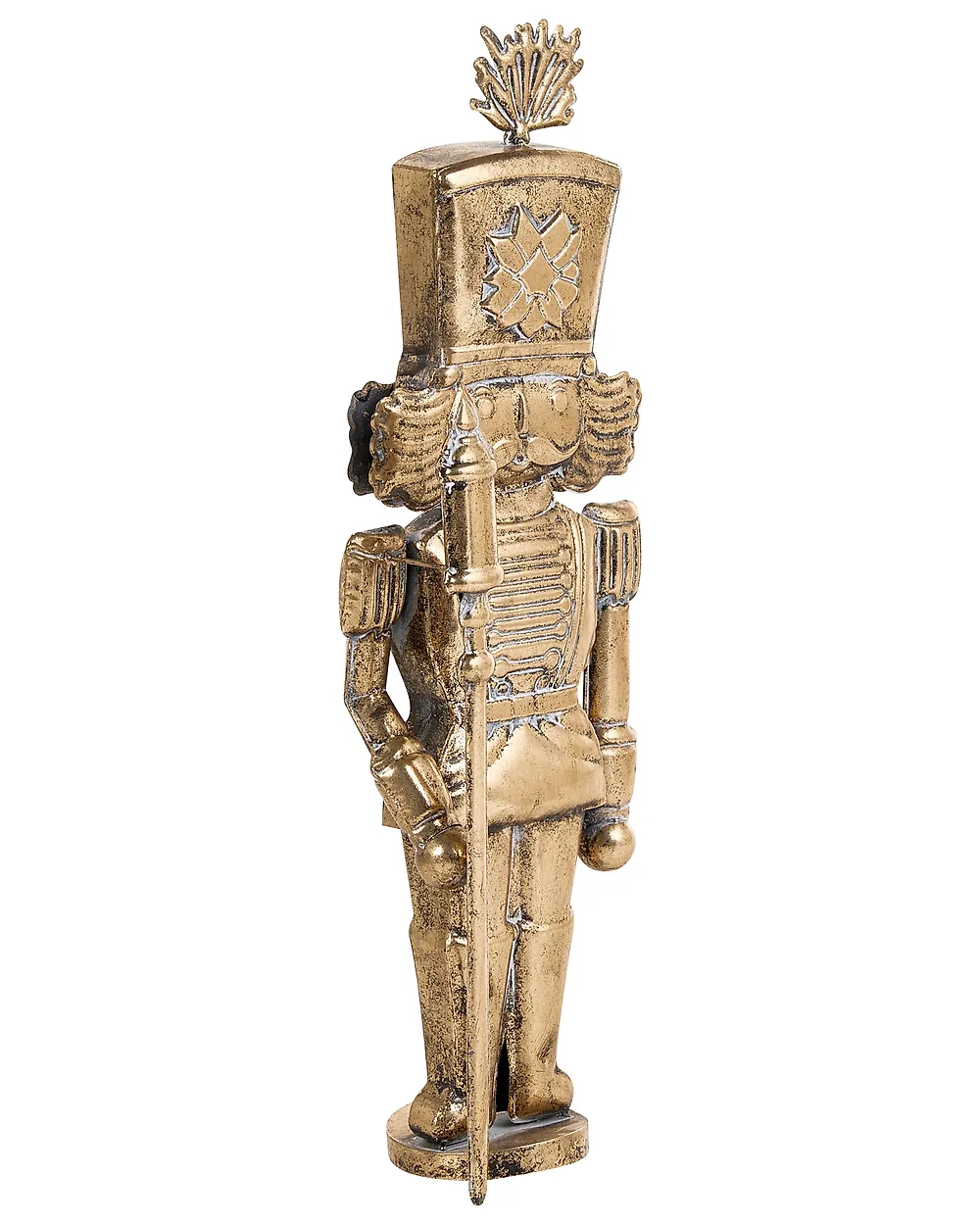 Christmas Decoration KUOPIO 80 cm Nutcracker Gold_1170928