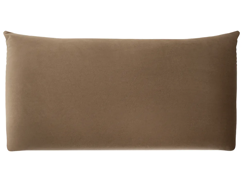 Living Room Set 5 Seater JUBEK Velvet Brown_1074616