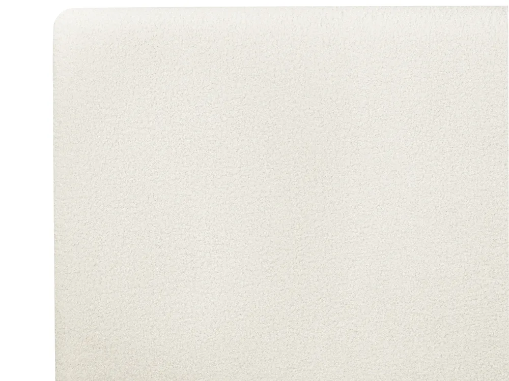 Bett mit Lattenrost Bouclé ZEN 160 x 200 cm Braune Esche_931287