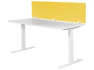 Desk Screen WALLY 180 x 40 cm Yellow_853258