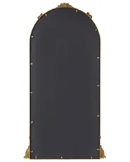 Wandspiegel NOIDAN 66 cm 124 cm Metall Gold_900177
