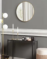 Wandspiegel SAUVIE 57 cm 57 cm Gold_1179322