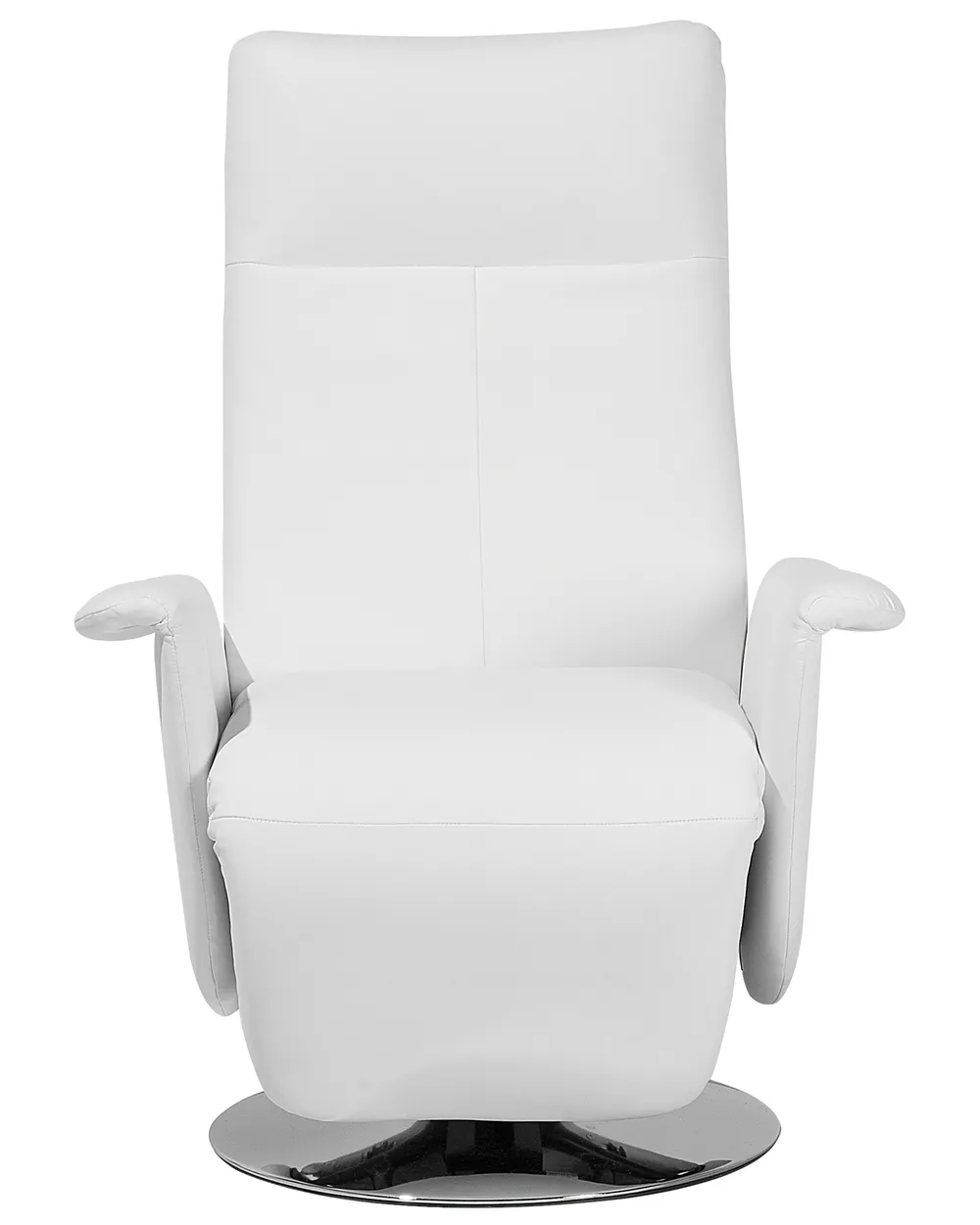 Relaxfauteuil PRIME inclusief voetensteun Kunstleer Wit_709204