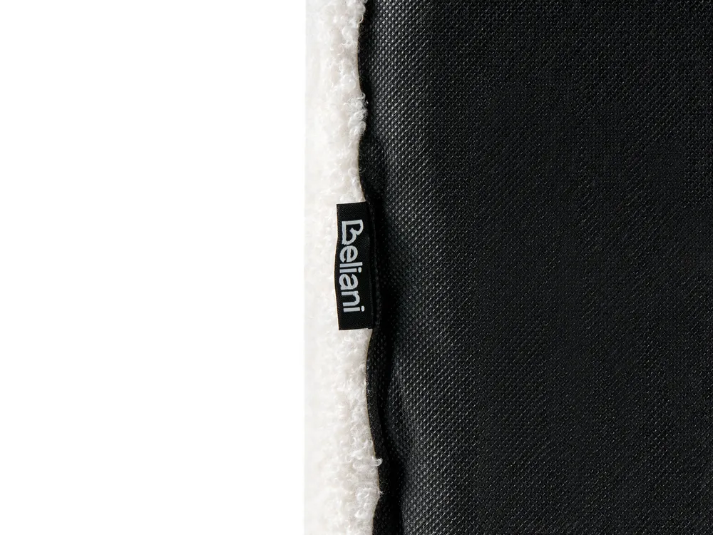 Ottoman Bed MASSOGNES Boucle Off-White 160 x 200 cm_1030375