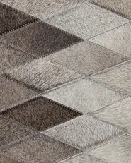 Rug MALDAN Beige 140 x 200 cm Leather_742827