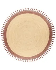 Teppich MARTS Braun ø 200 cm Jute_958812