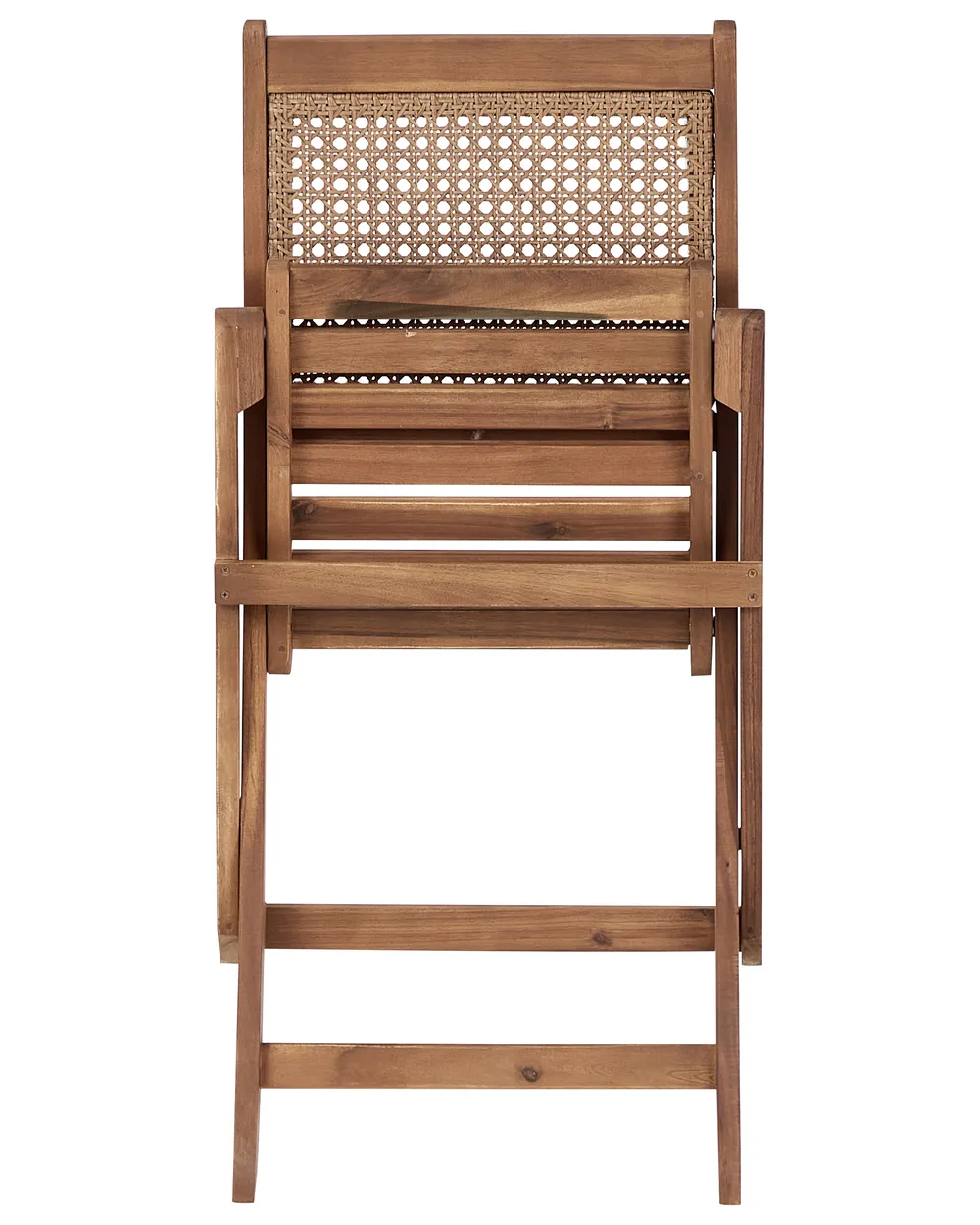 Gartenstuhl 2er Set PARAGGI zertifiziertes Akazienholz Dunkelbraun_928454