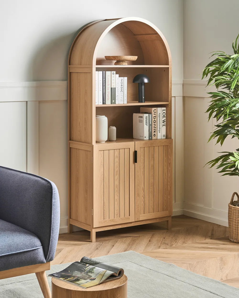 Regal COOLAH 180 cm Hellbraun