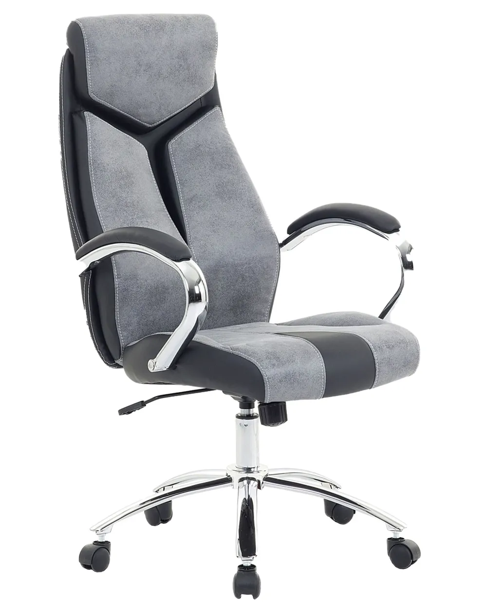 Office Chair FORMULA Faux Leather Grey