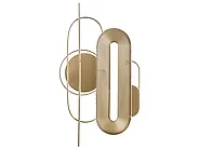Wandobjekt VESDUM 92 cm Gold_1182967