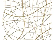 Wall Decor ACATITA 78 cm Metal Gold_1182690