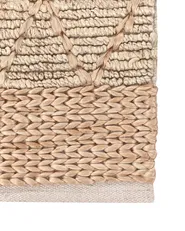 Teppich TELLIKAYA Beige 200 x 300 cm Jute_990290