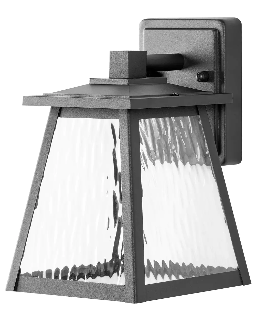 LED Außenwandleuchte SIRET Schwarz