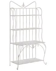 Regal PAVONA 94 cm 170 cm Metall Hellbeige_802325