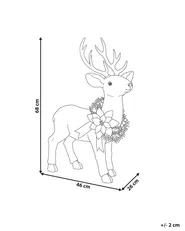 Božićna dekoracija JANAKKALA 68 cm Subota Bijeli_1172476