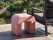 Set of 2 Side Tables MOZIA Pink_1166119
