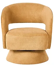Draaifauteuil NAANTALI  Mosterdgeel_1164479