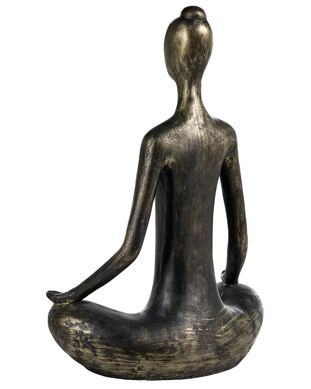 Garden Statue YOGHINA Woman Black/ Gold_1150421