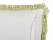 Dekokissen FILIX 45 x 45 cm Baumwolle Grün Blumenmuster_838556