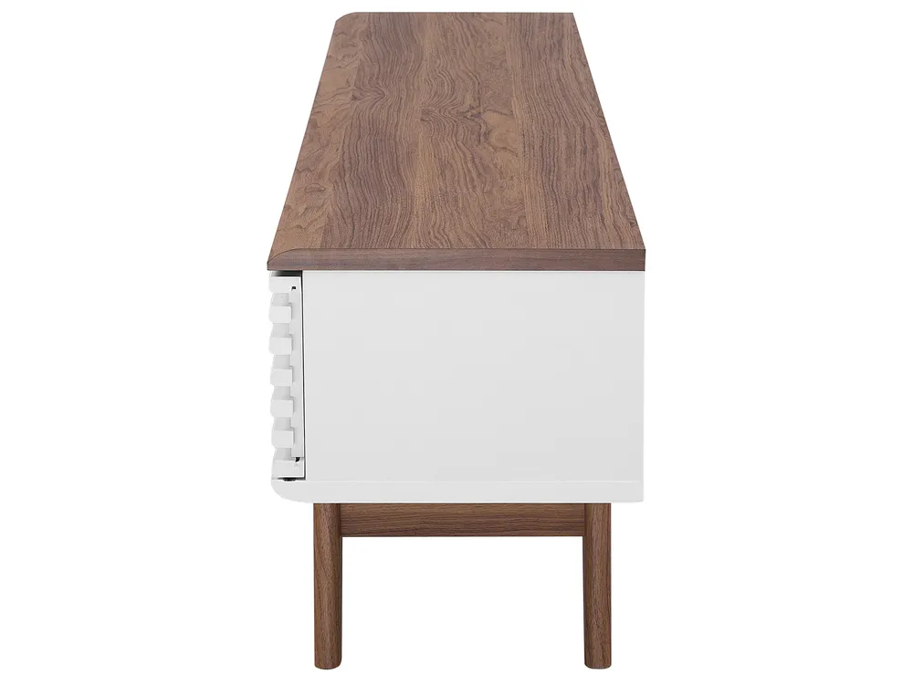TV Stand DETROIT Brown/ White_732788