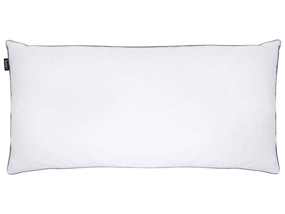 Vzglavnik za spanje s 3 predali TEIDE Visoka 40 x 80 cm Racje perje in puh Bela