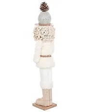 Set od 2 dekorativne figurice ALANIEMI 52/79 cm Orašar bež_1156620