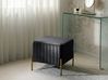 Hocker UTAH Fluweel Zwart