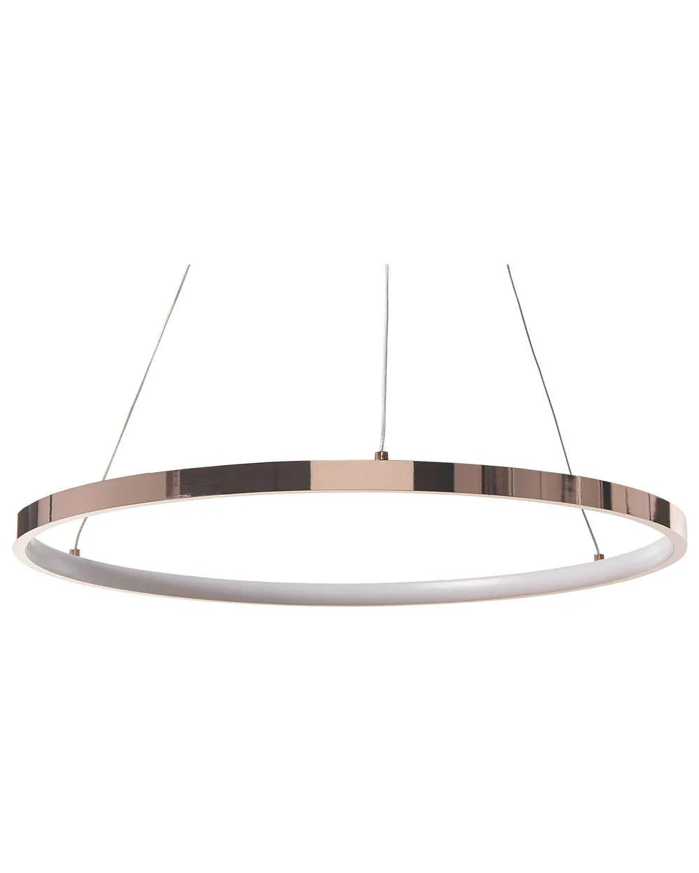 LED Hängeleuchte JORDAN Metall Roségold