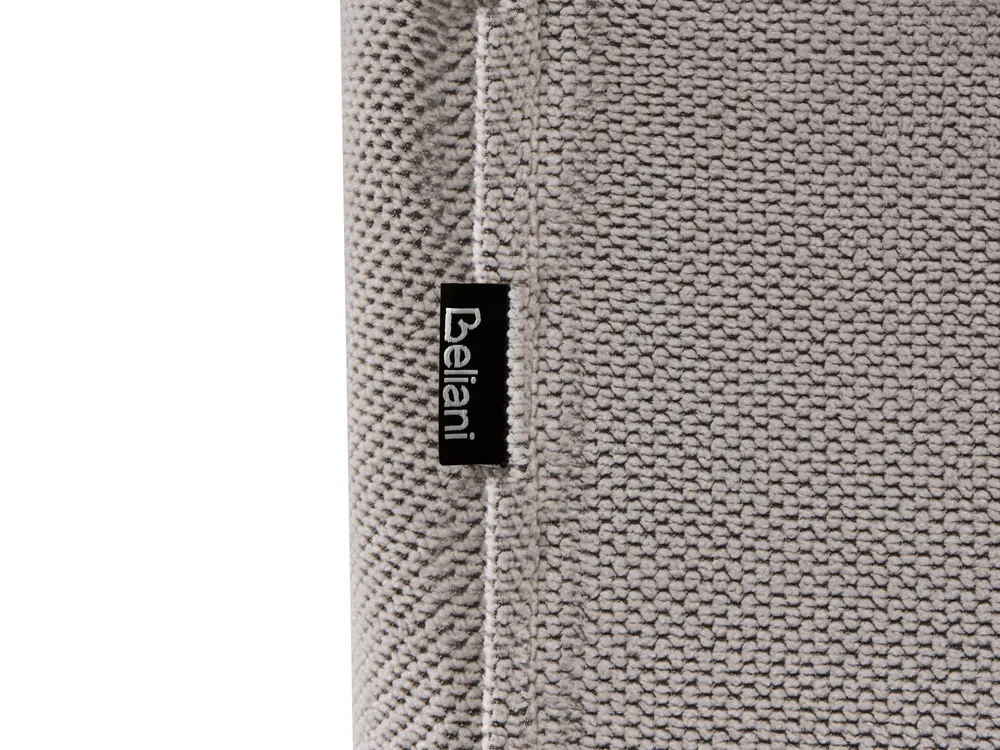 Sofa Bed 3 Seater VAYLA Fabric Grey_1056768