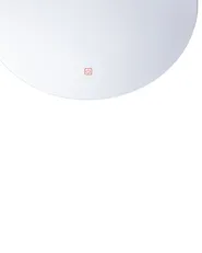 LED-Badezimmer-Spiegel CALLAC 60 cm 60 cm Silber_780753