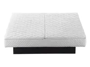 Wasserbett Kunstleinen LAVARDENS 180 x 200 cm Taupe_971098